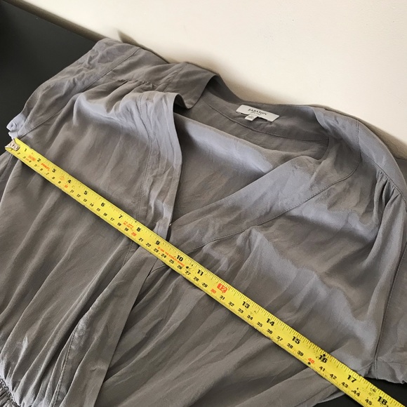 Babaton 100% Silk Corbett Romper in Grey | Lightweight Romper - Picture 13 of 16